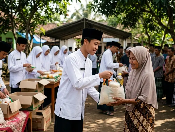 Aktif kegiatan sosial